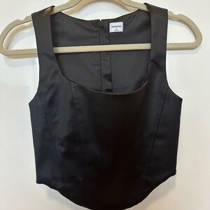 Aritzia - Sunday Best Black Women's Corset Top